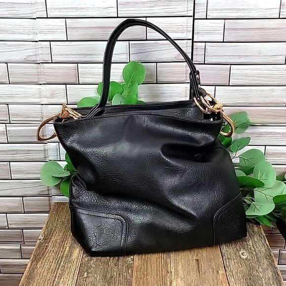 Unbranded faux leather shoulder bag - Picture 1 of 11
